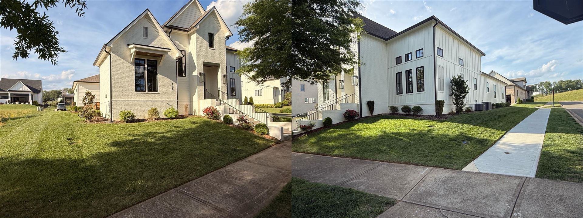 Big Chief lawn care at new construction homes in Bowling Green Kentucky